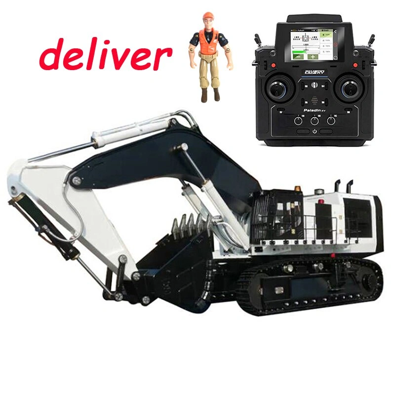 1/12 Metal RC Excavator: Powerful, Durable, & Ready for Action – New Toy!